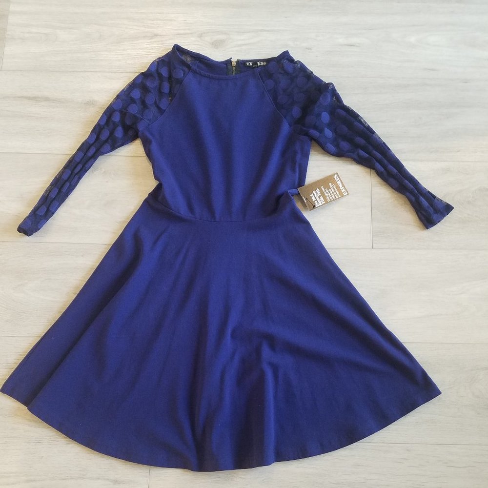 Express Blue dress